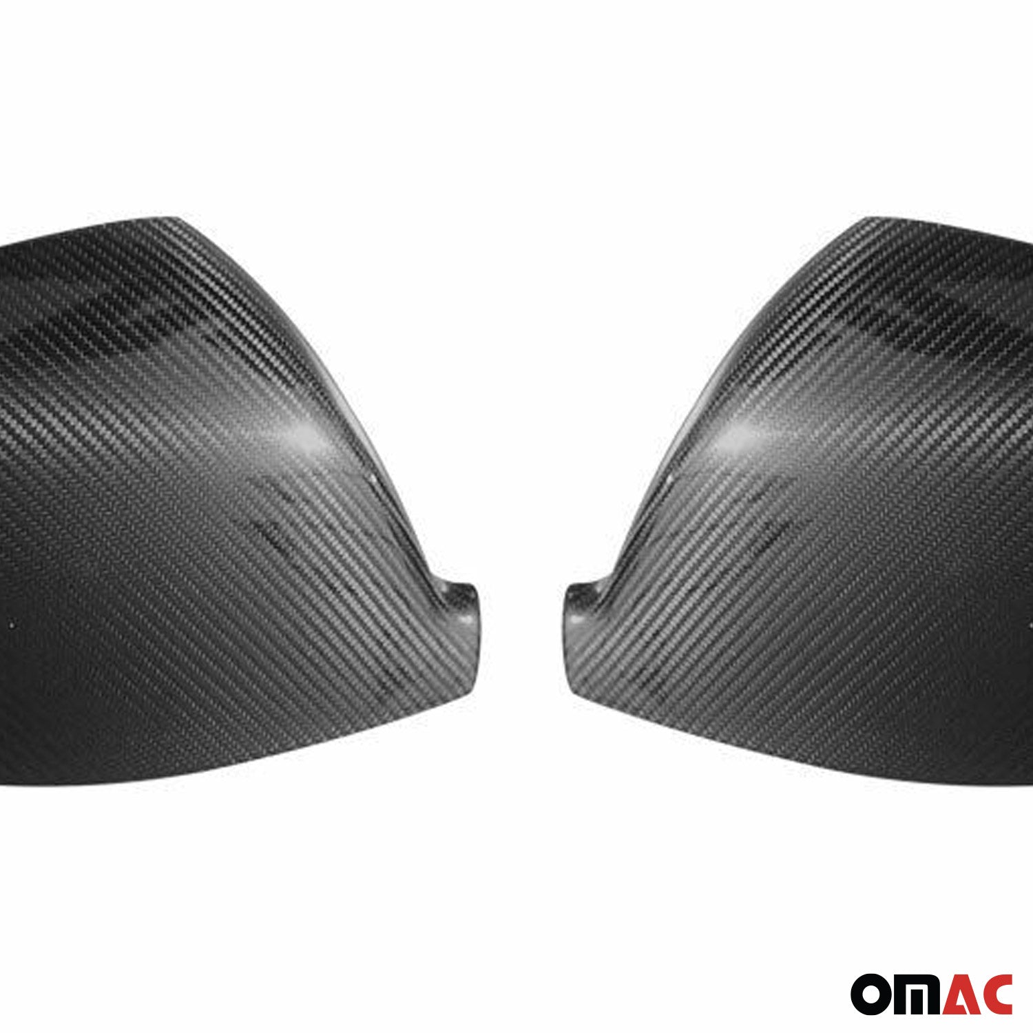 Coques de Rétroviseurs pour VW Transporter T5 2010-2015 en Carbone Noir 2Pcs