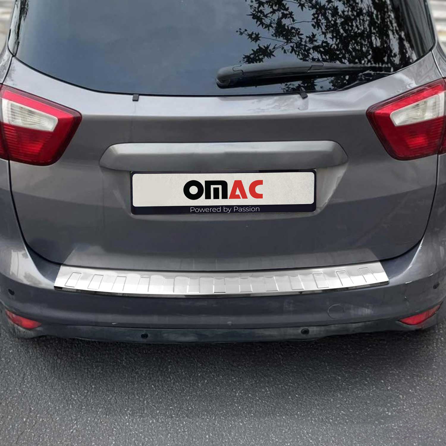 Protection de Pare-Chocs pour Ford C-Max II / Grand C-Max II 2010-2019 polie