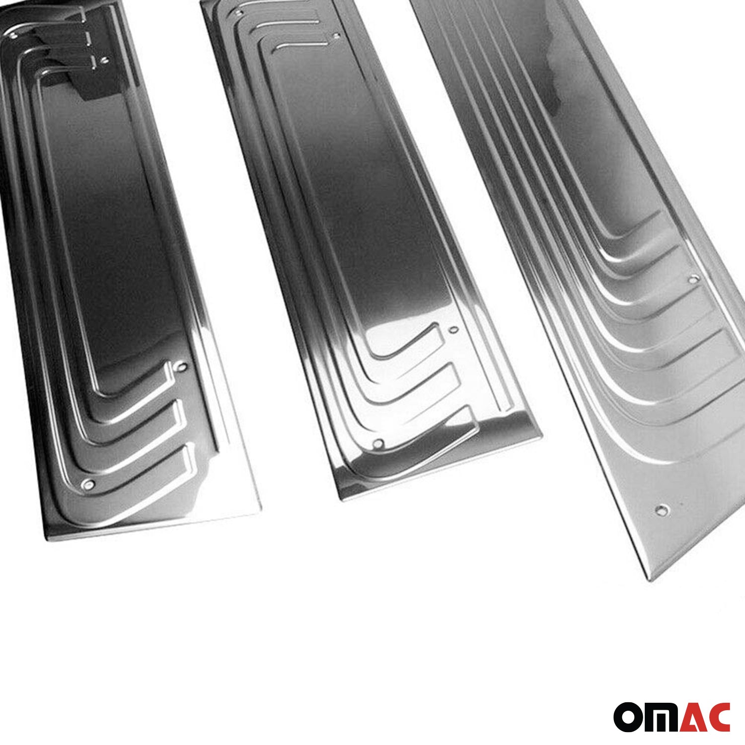 Couverture de Seuil de porte pour Mercedes Vito W447 2014-2026 inox chromé 3Pcs