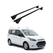 Barres de toit Transversales pour Ford Tourneo Connect II 2013-2021 Acier Noir
