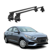 Barres Transversales Menabo pour Hyundai Accent V SD 2017-2024 Noir