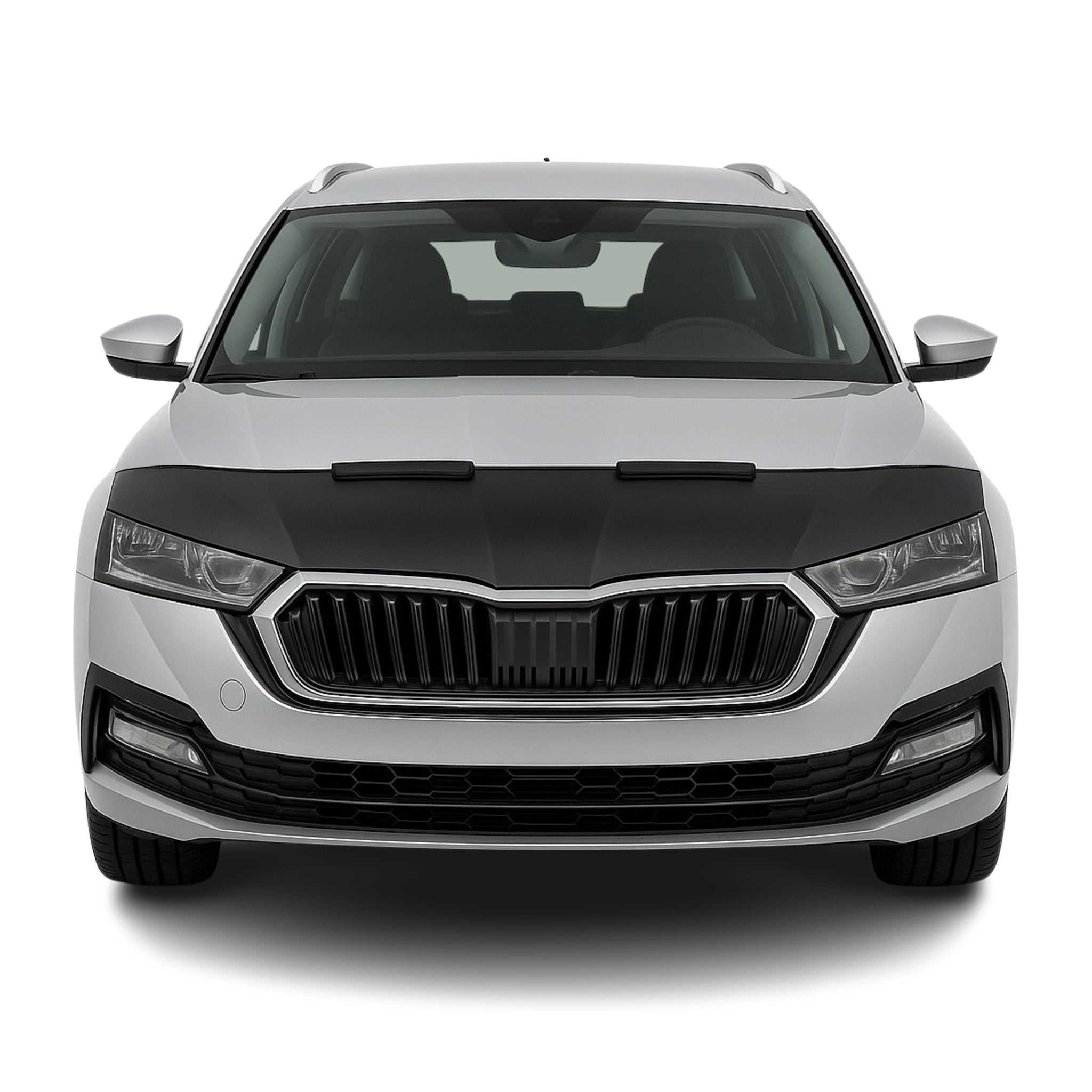 Protège Capot - Masque De Voiture pour Skoda Octavia Combi 2020-2026 Vinyle Noir