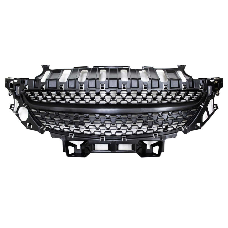 Calandre JOM Pare-chocs avant pour Opel Adam 2012-2019 ABS Noir 1 Piece