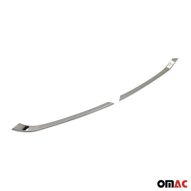 Cadre Phare Antibrouillard pour Opel Astra K en acier inox Chromé