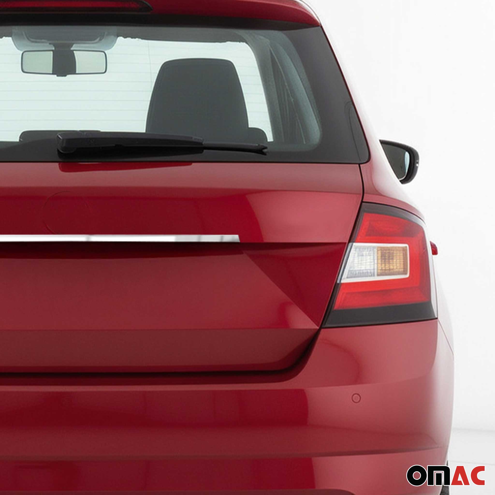 Garniture de Hayon Coffre pour Skoda Fabia 2015-2021 acier inox