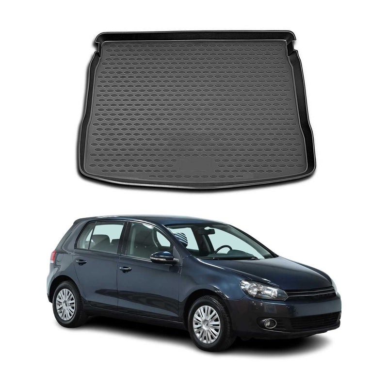 OMAC Tapis de coffre pour Volkswagen Golf 5 Hatchback 2009-2013 en caoutchouc