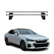 Menabo Barres de toit transversales pour BMW 5 G60 2024-2026 Alu Gris 2x