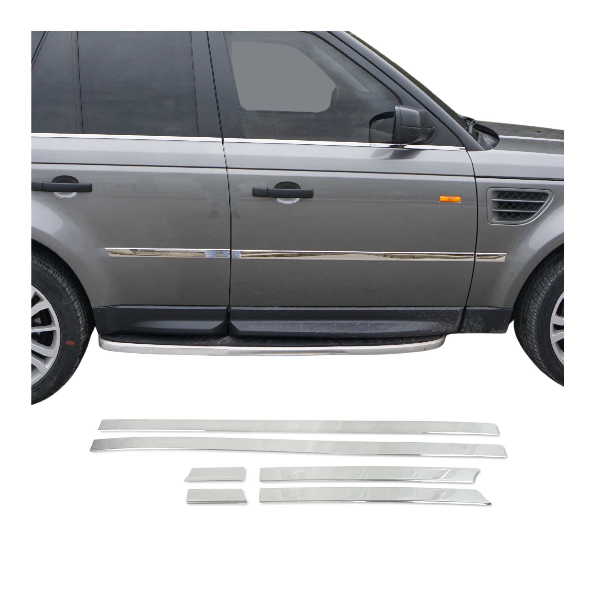 Garniture Baguette de porte latérale pour Land Rover Range Rover Sport 2005-2014