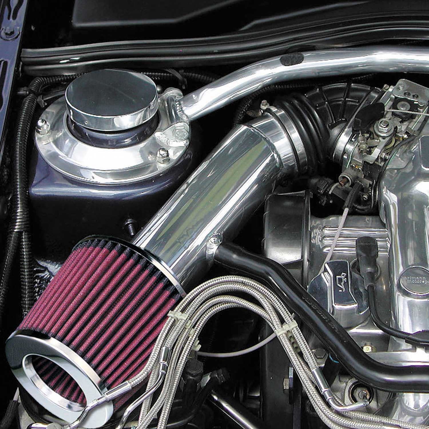 Filtres à Air Power Admission directe pour les raccords 60707684 et 90mm 1 piece