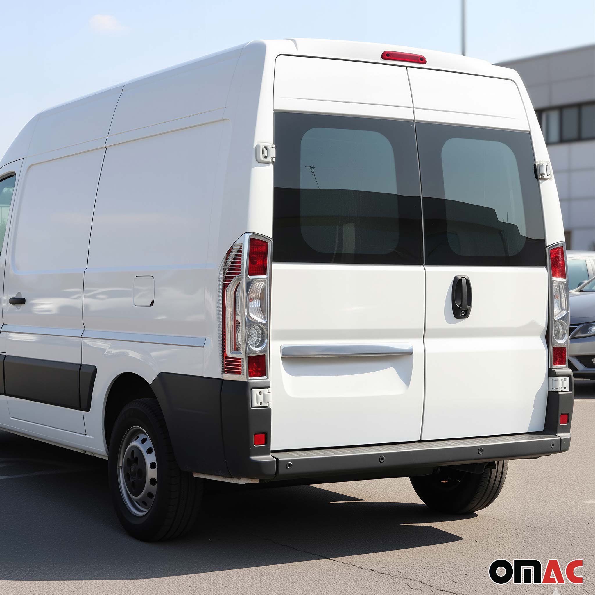 Cadre de Feu Stop Arrière pour Fiat Ducato 2006-2014 ABS Chromé
