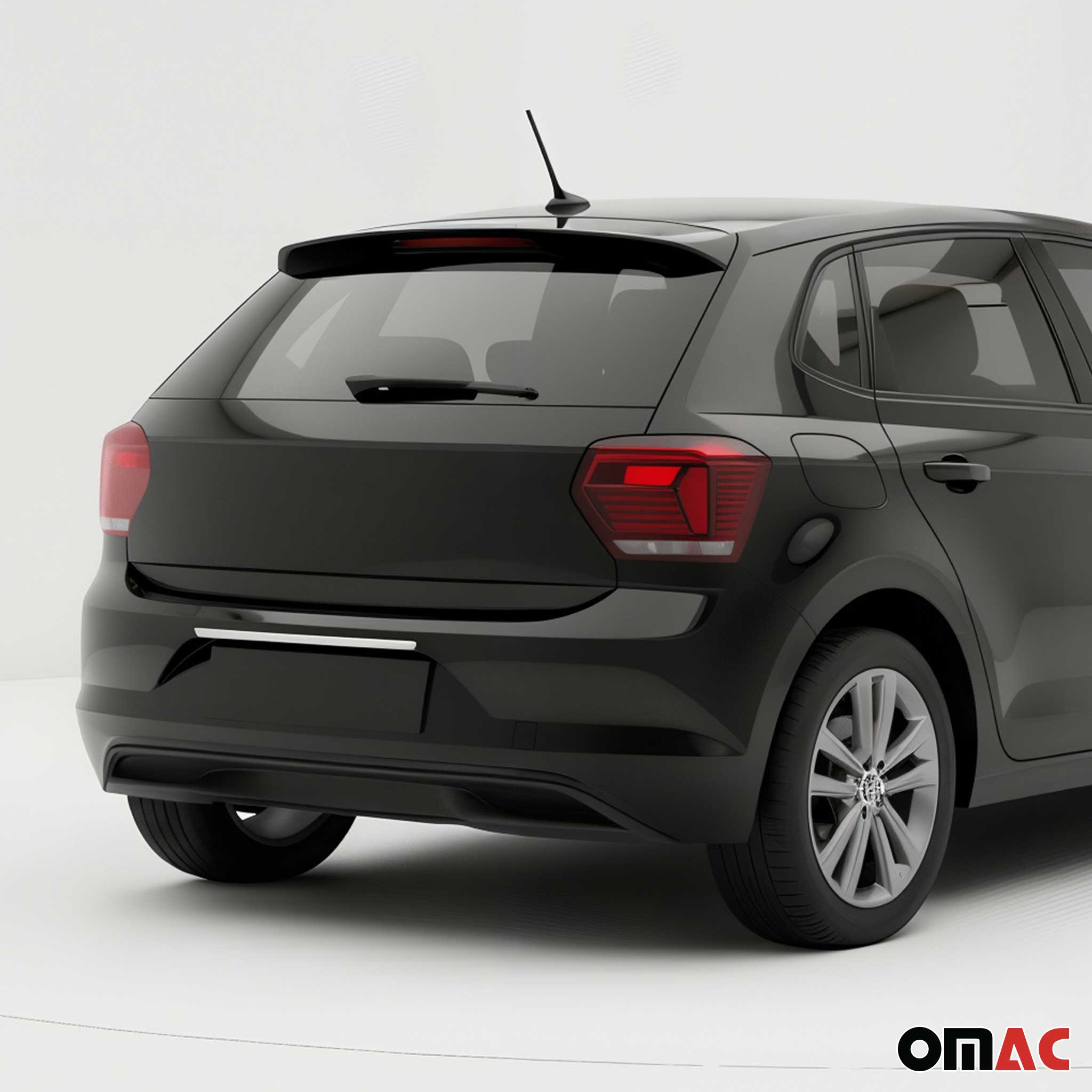 Garniture de Hayon Coffre pour VW Polo VI 2017-2021 acier inoxydable