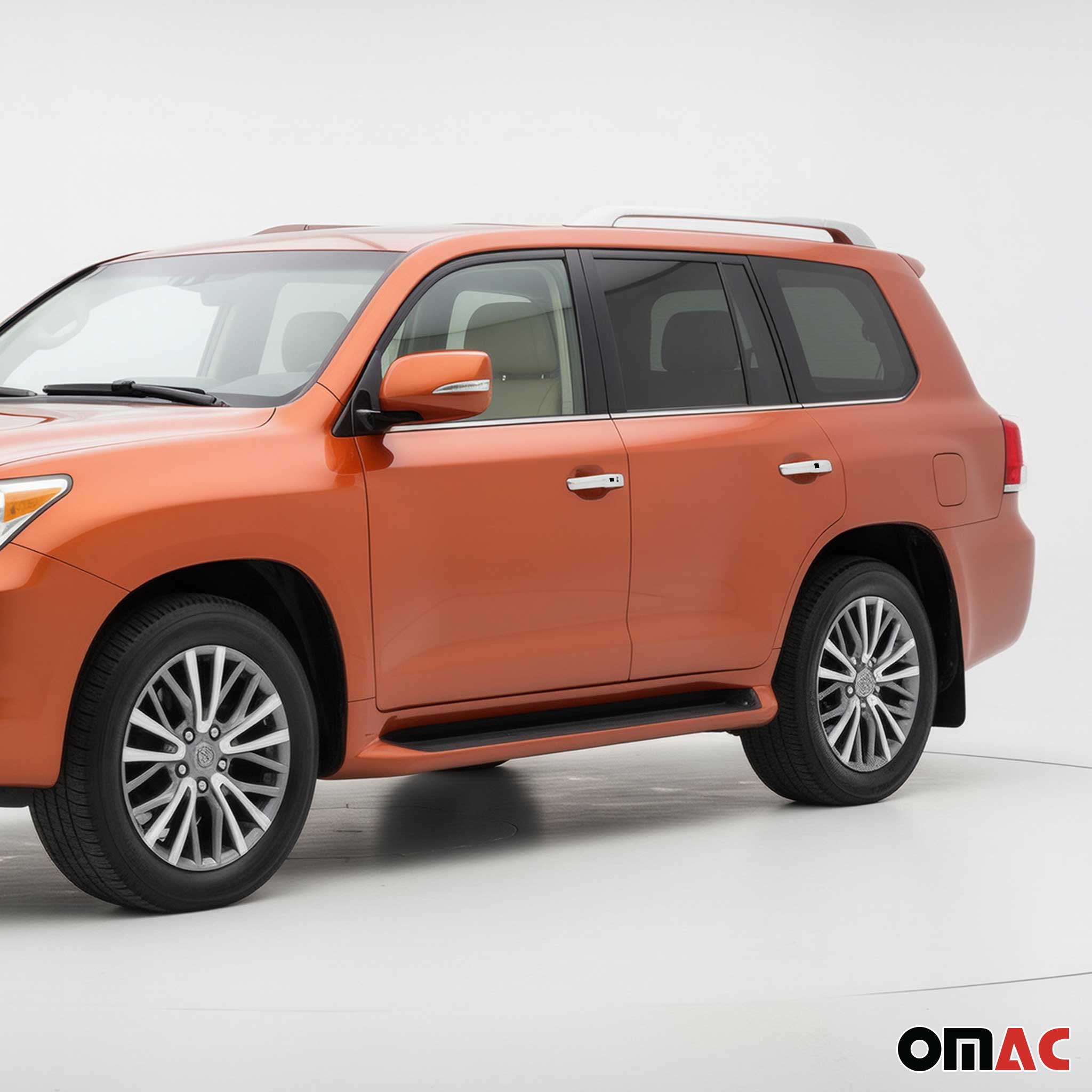 Couverture de poignée de porte pour Toyota Land Cruiser 2008-2015 sans Clé 8Pcs