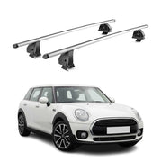 Barres de toit transversales Alu pour Mini Clubman II F54 2015-2024 TÜV Gris 2x
