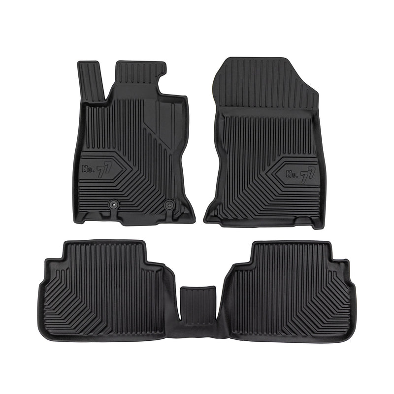 Tapis de Sol de Voiture pour Subaru Forester V 2018-2025 TPE Imperméable 3Pcs