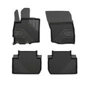 Tapis de sol pour Mitsubishi Outlander III 2012-2022 sauf PHEW TPE Noir 4Pcs