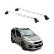Barres de toit transversales pour Fiat Qubo 2008-2024 5P Gris Argenté 2x ABE