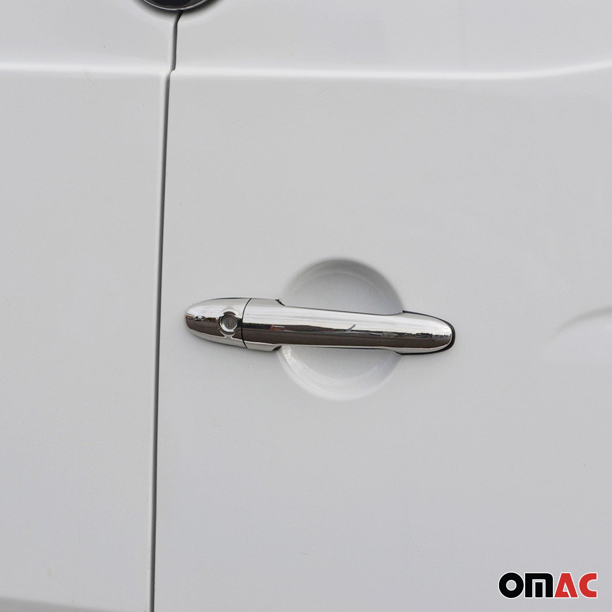 Couverture poignée de porte pour VW Crafter 2006-2017 4Portes H3 Acier inox 8Pcs