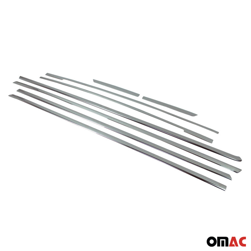 Garniture de Fenêtre pour Mercedes Vito W447 L2 2014-2025 Acier Inox 8Pcs