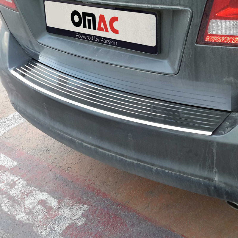 Protection Seuil De Pare-Chocs Arriére pour Fiat Freemont 2011-2016 Acier Chromé