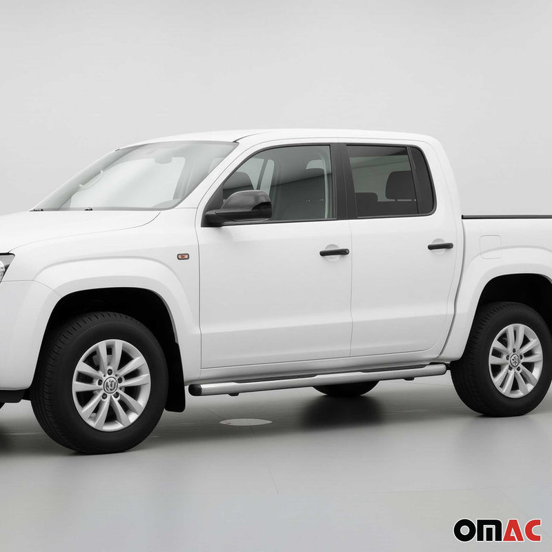 Couverture de poignée de porte pour VW Amarok 2010-2021 en Acier Inox Foncé 8Pcs