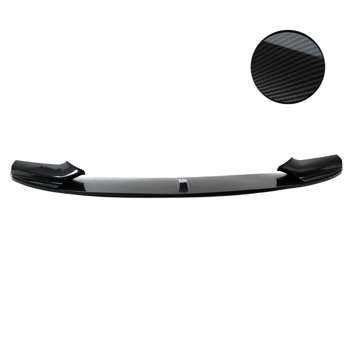 JOM Lèvre de Pare-choc Avant pour BMW Série 5 F10 Berline/F11 Touring 2010-2013 Carbon Optik Sport Look