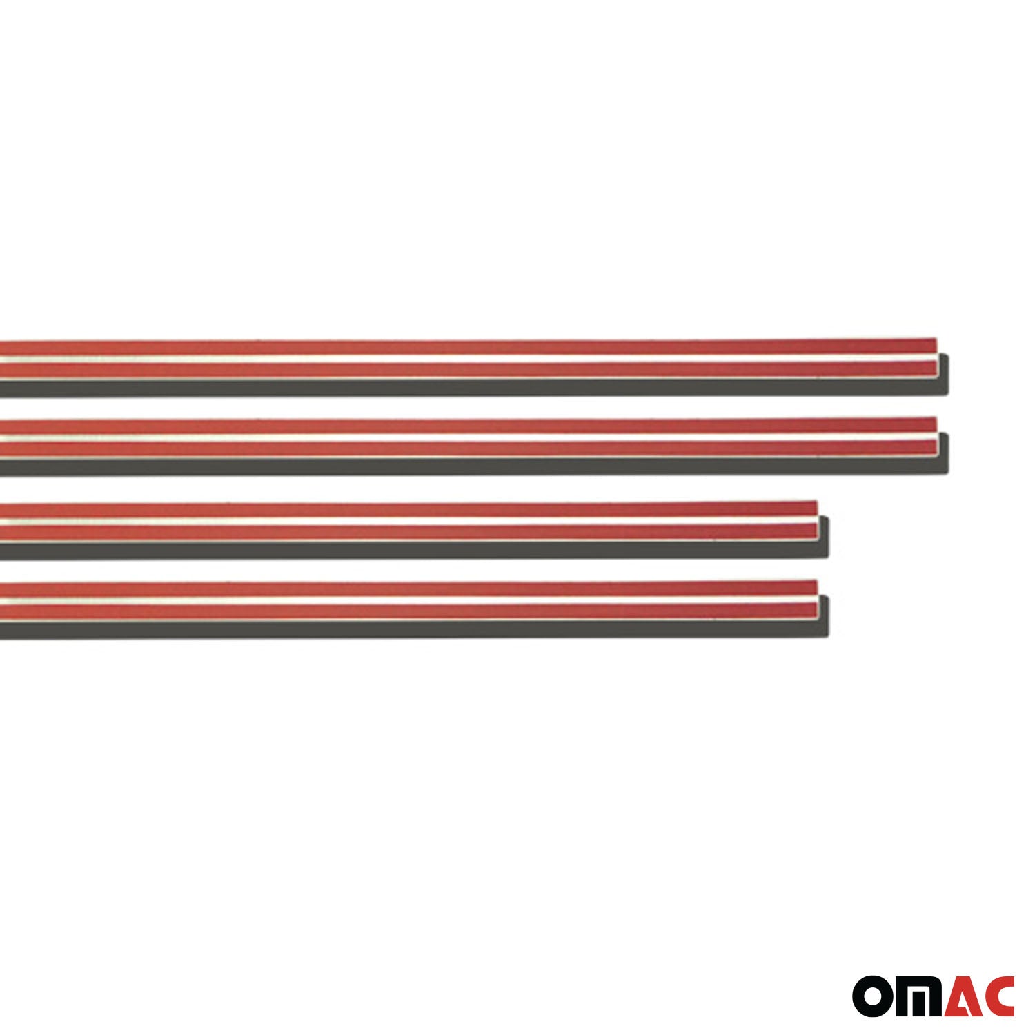 Garniture Baguette de porte latérale pour Ford F150 2015-2020 en acier inox 4Pcs