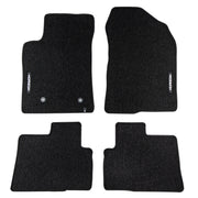 Tapis de Sol de Voiture pour Toyota Corolla Verso II 2004-2009 Velours Noir 4Pcs