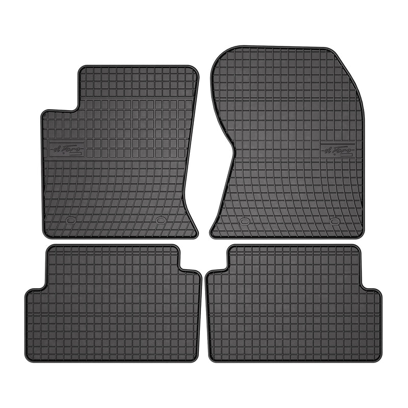 Tapis de Sol pour Ford Focus mk1 1998-2004 Caoutchouc Noir