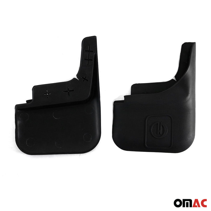 Garde boue Mercedes Viano 2003-2014 Arriére Noir 2 Pcs