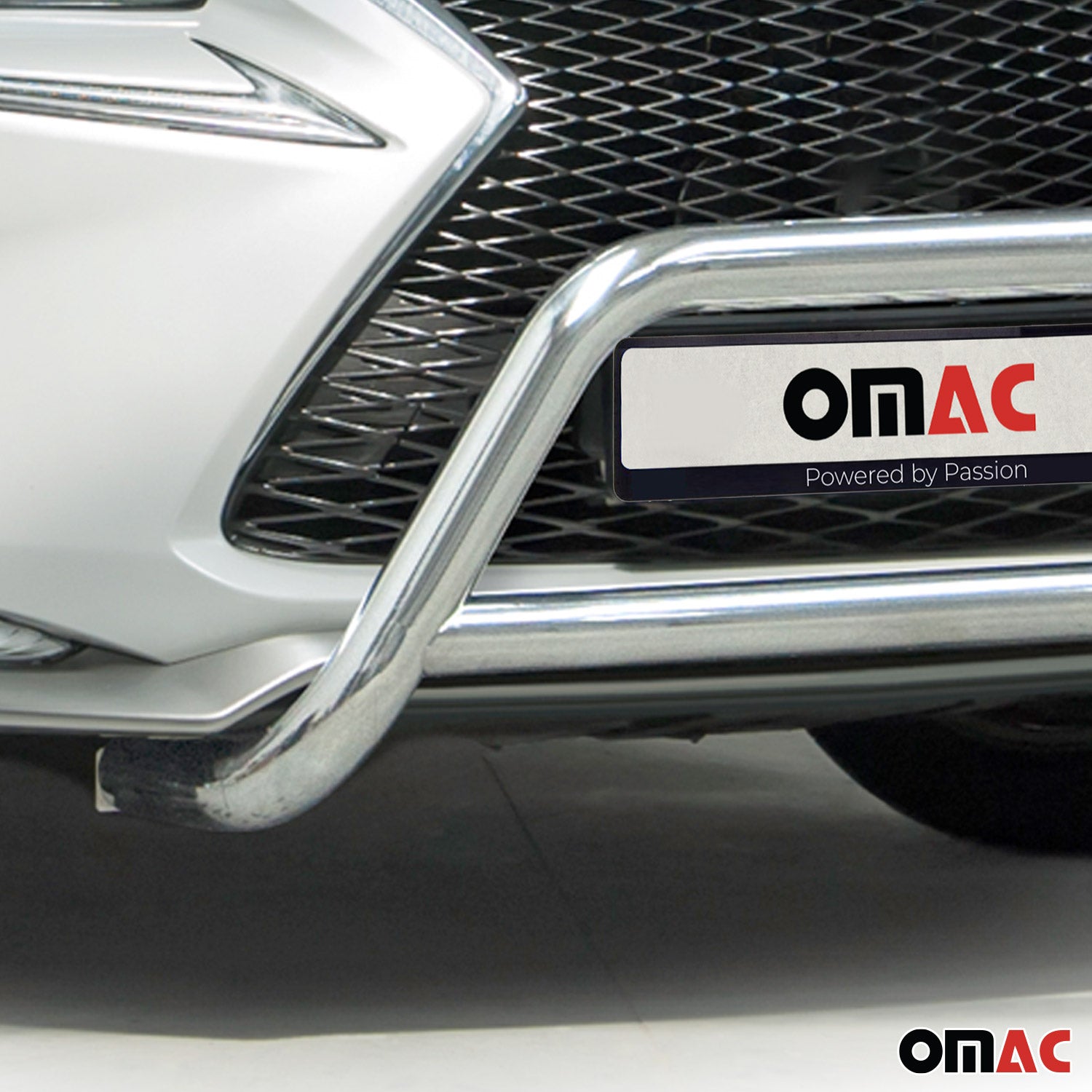 Pare-Buffle Avant Pour Lexus NX 2015-2021 en Acier Inoxydable Argent