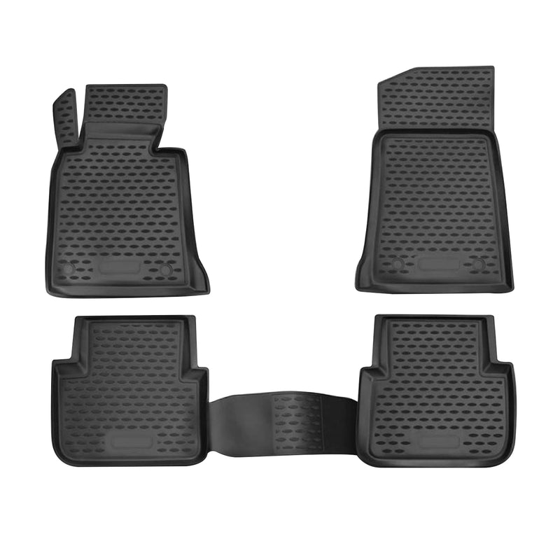 OMAC 3D Tapis de sol pour BMW Série 3 E46 Berline Break 1998-2005 TPE 4Pcs