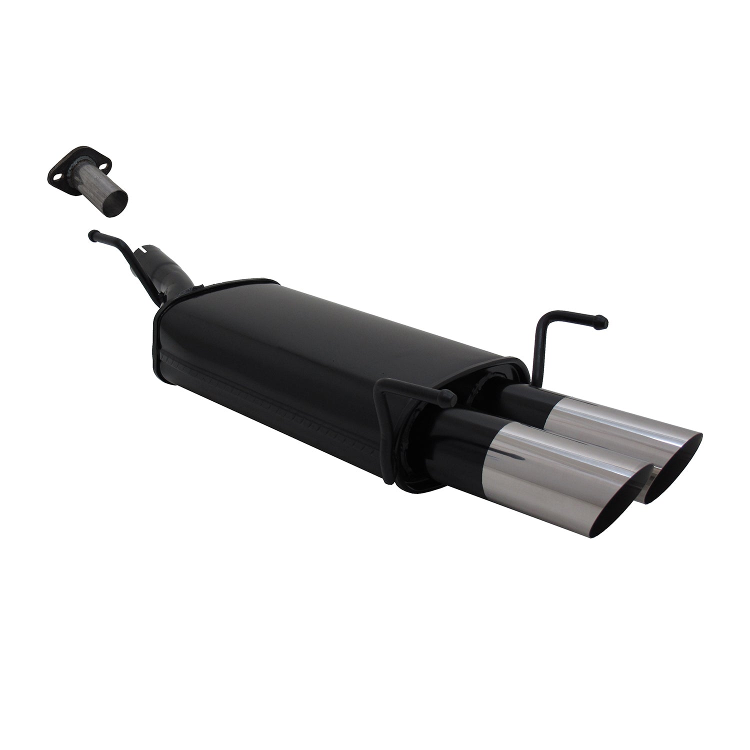 Échappement arrière sport Novus pour Opel Astra G Hayon 2x76mm MS-Design ABE