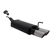 Échappement arrière sport Novus pour Opel Astra G Hayon 2x76mm MS-Design ABE