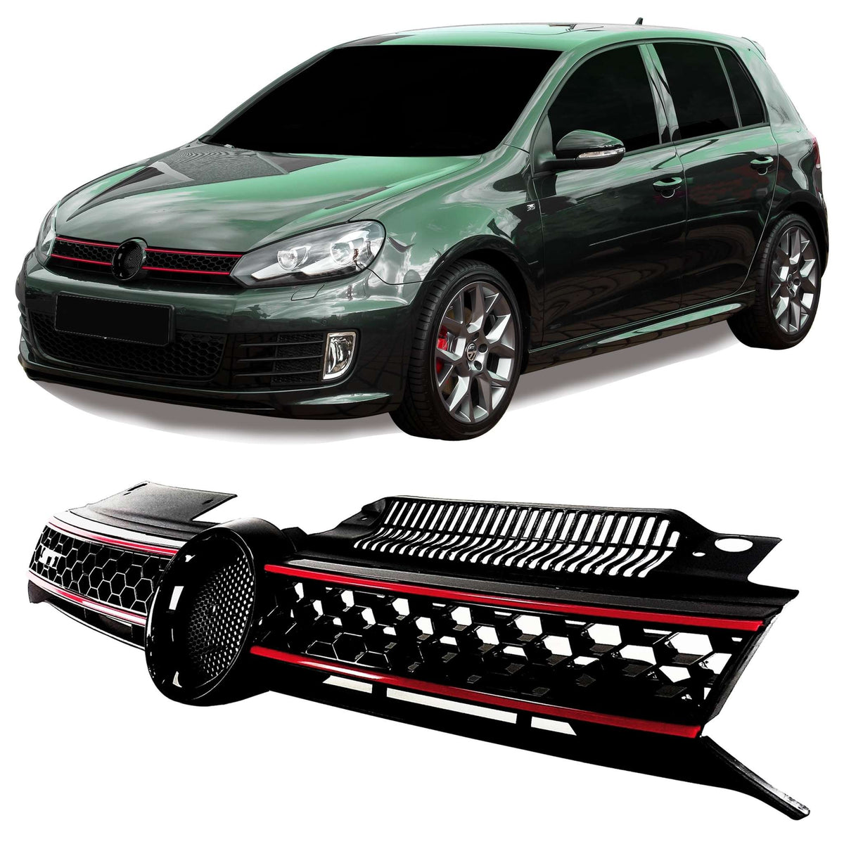 JOM Calandre pour VW Golf 6 2008-2012 mit ABE ABS
