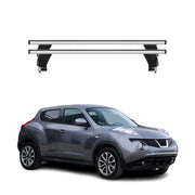 Menabo Barres de toit Transversales pour Nissan Juke 2010-2019 Gris ABE 2x
