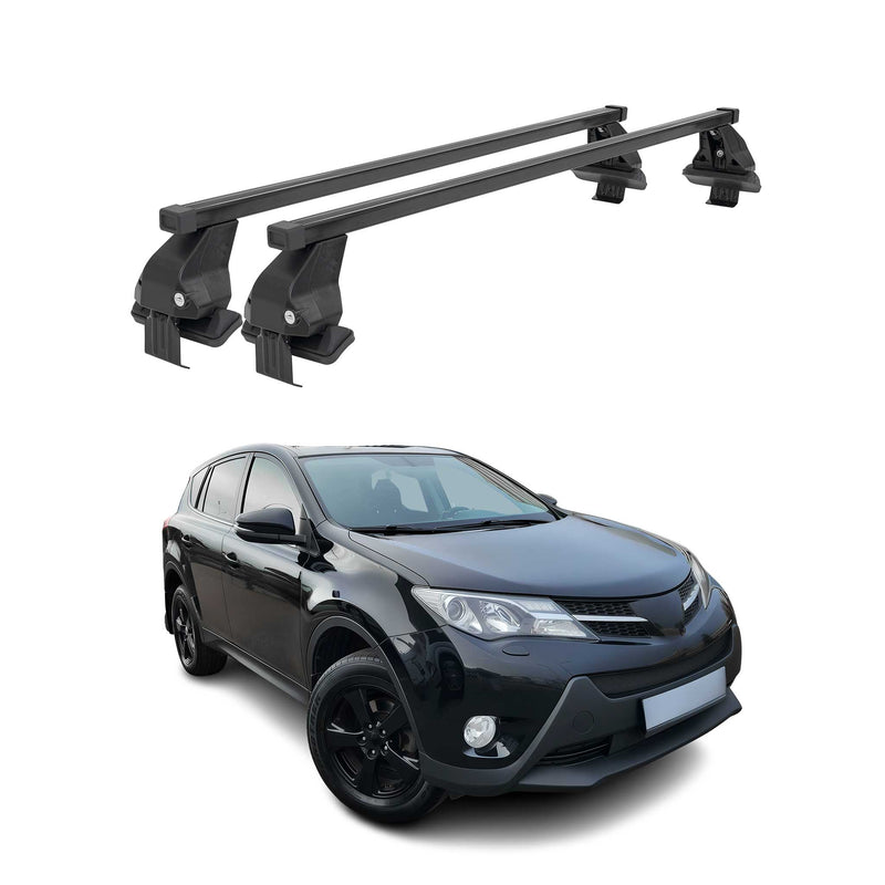 Barres Transversales Menabo pour Toyota RAV4 2013-2018 Noir