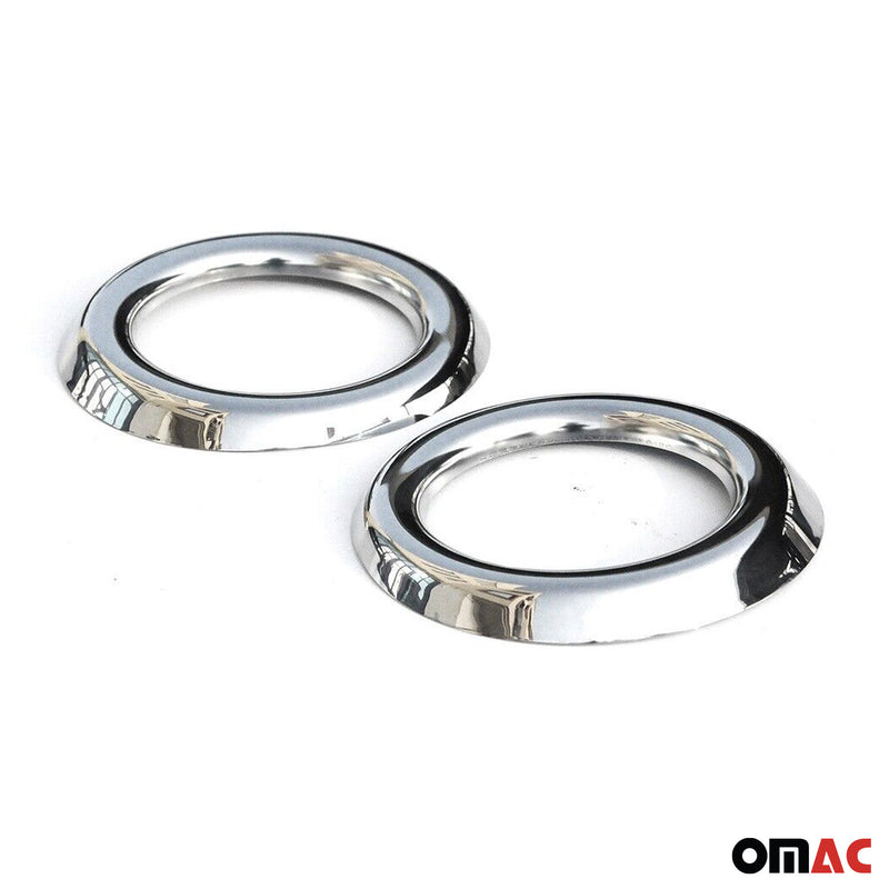 Cadre de Phare Antibrouillard pour Fiat Ducato 2014-2025 en acier inoxydable