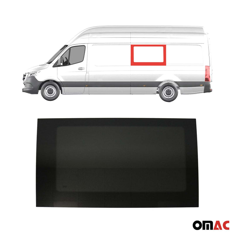 Vitre de Porte pour VW Crafter 2006-2017 L3 L4 milieu Gauche non coulissante