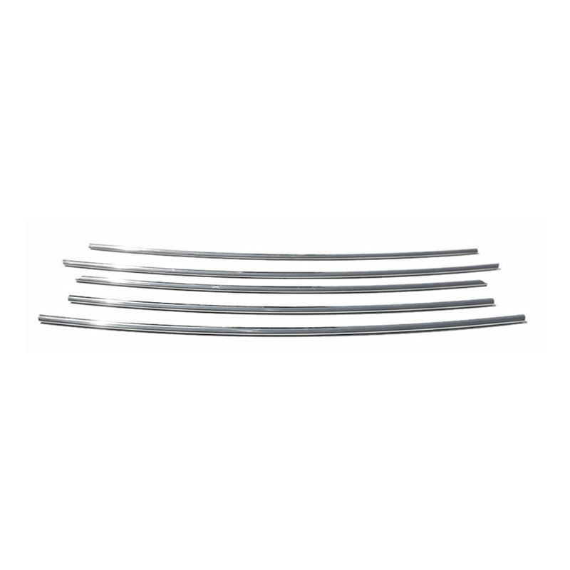 Moulure de Grille de Calandre pour Peugeot 307 2005-2008 Chromé 5Pcs