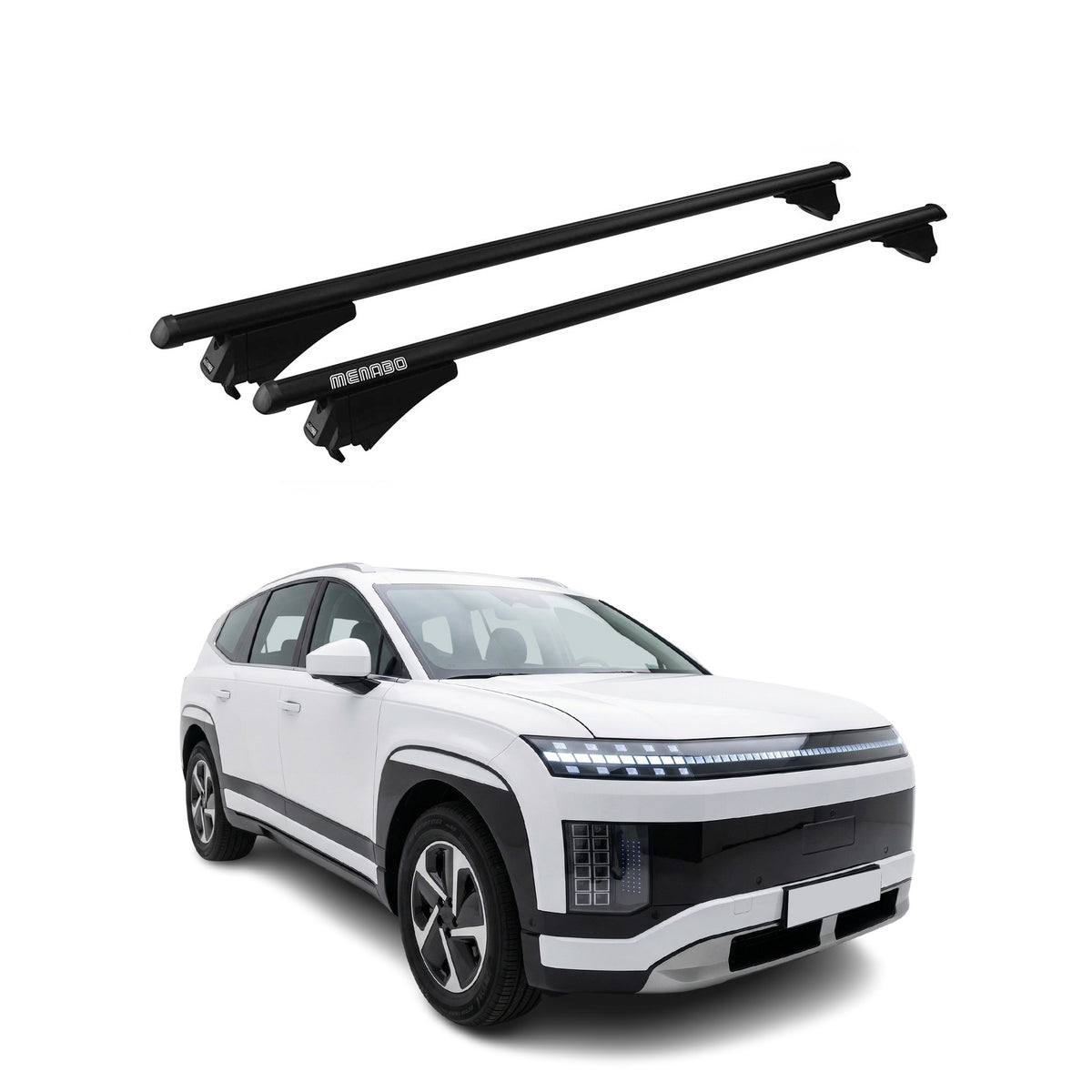 Tiger Barres de toit transversales pour Hyundai Ioniq 9 2025-2026 Noir