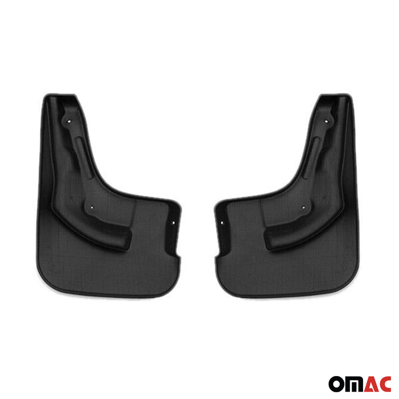 Bavettes Garde Boue pour Ford Focus Berline 2011-18 Arrière Plastique Noir 2pcs