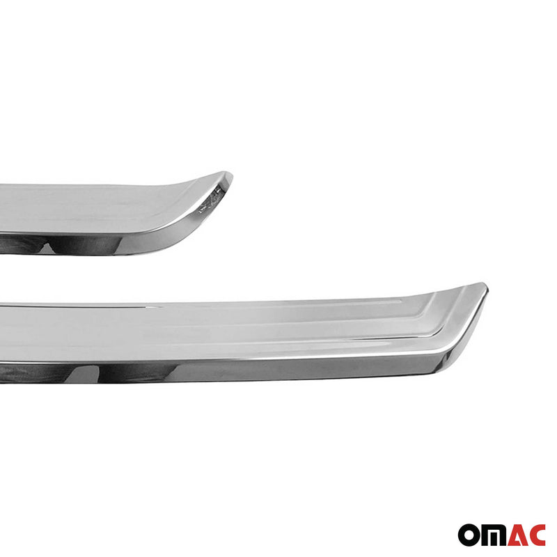 Diffuseur de pare-chocs arrière - pour Nissan Qashqai 2017-2021 inoxy chromé