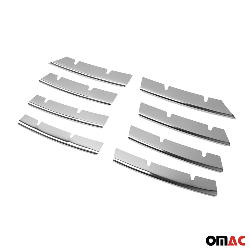 Moulure de Grille de Calandre pour VW Passat B6 2005-2010 Chromé 8Pcs