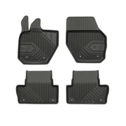 Tapis de Sol de Voiture pour Volvo XC60 I 2008-2017 TPE Antidérapant Noir 4Pcs