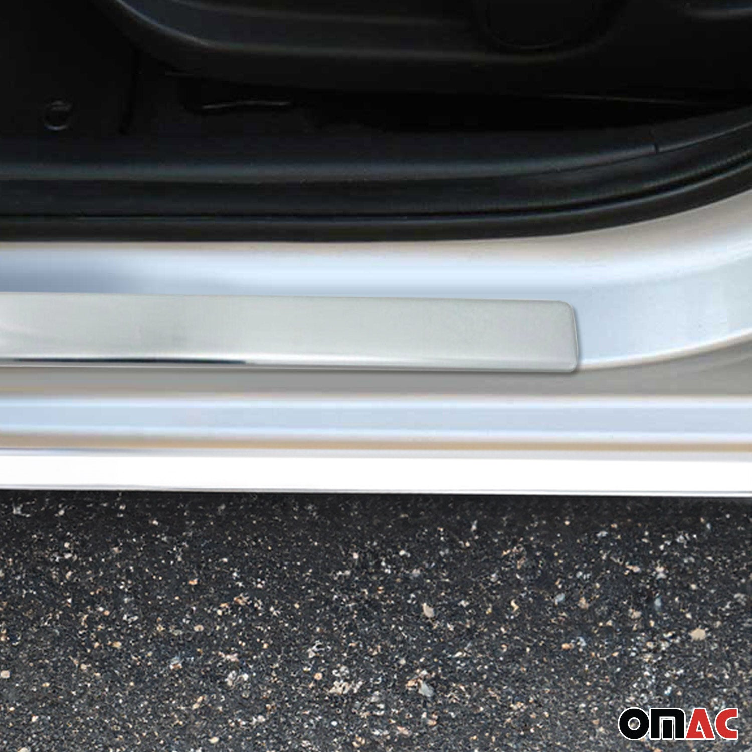 Protection Seuils de Portes pour Renault Megan III / Fluence 4x Inox Chromé
