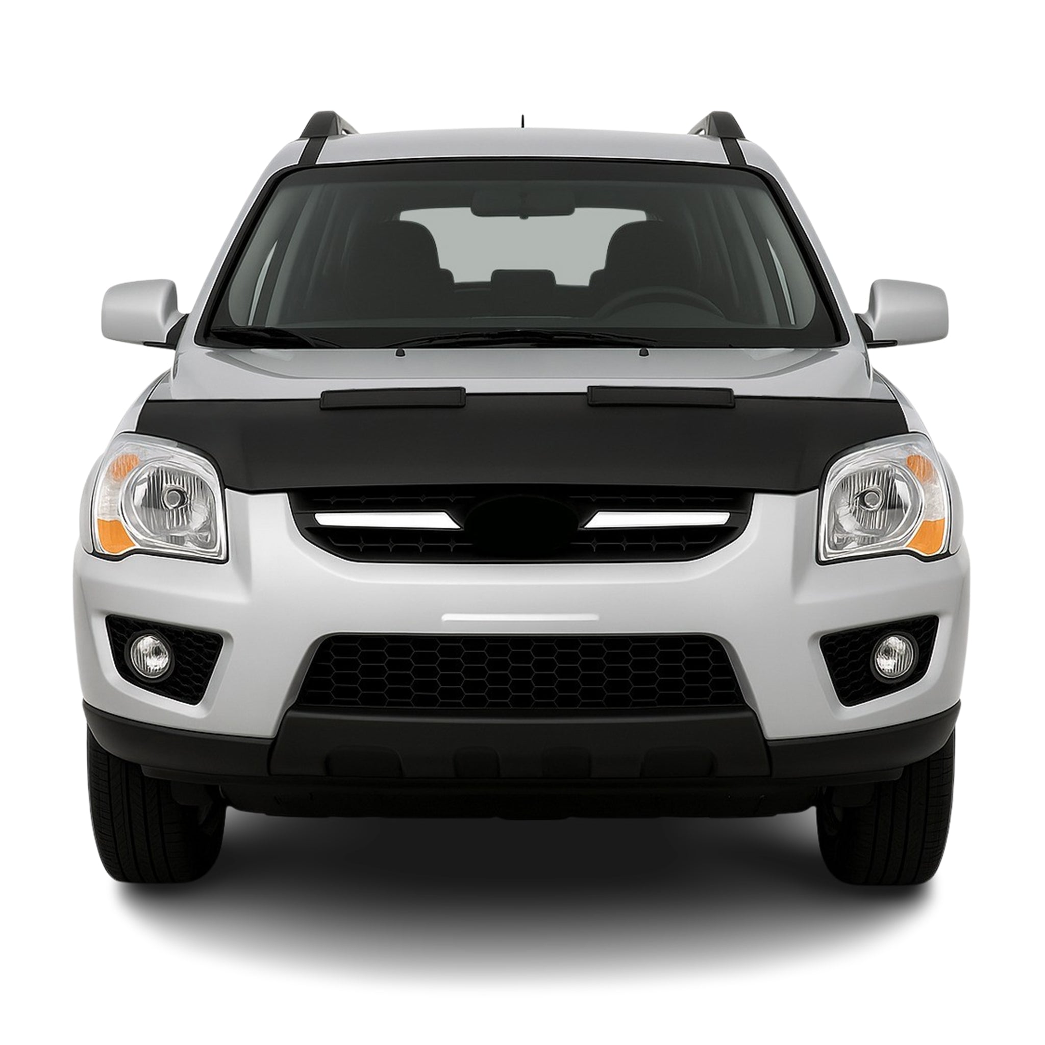 Protège Capot pour Kia Sportage 2004-2010 Masque de voiture vinyle Noir