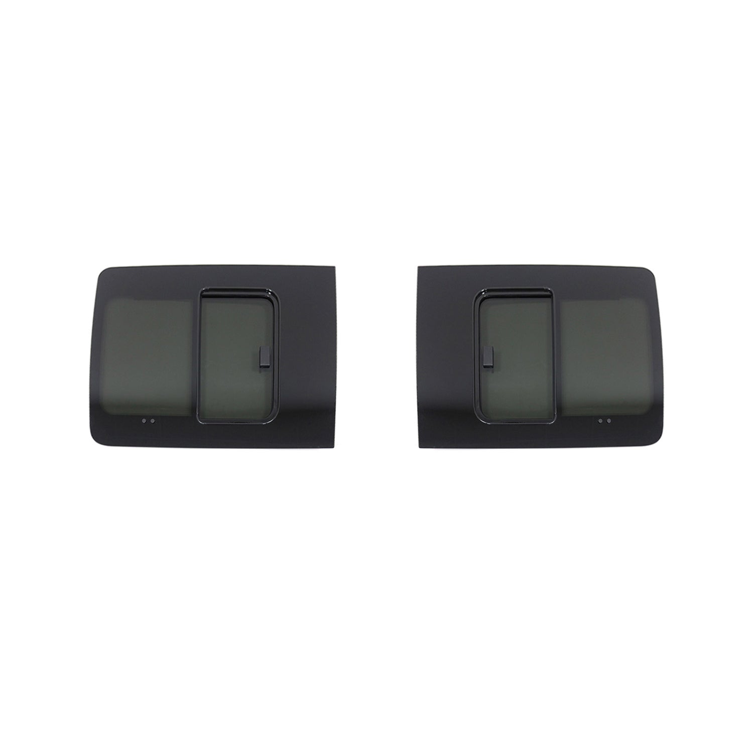 Vitres de Fenêtres Latérales Coulissantes Arriéres pour VW Caddy 2003-2020 L1 2x