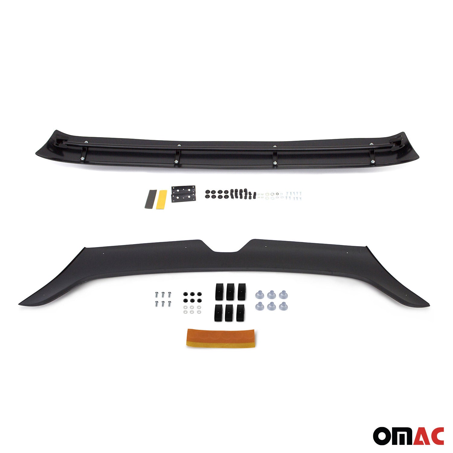 Set Déflecteur de Capot Visière Pare-brise pour Renault Master 2014-2020 2Pcs