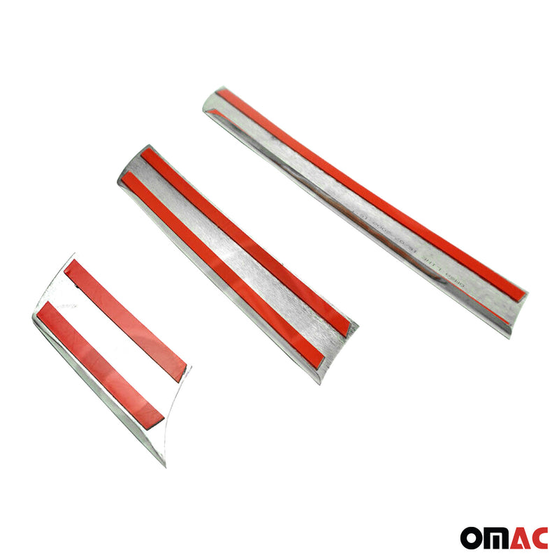 Moulure de Grille de Calandre pour Dacia Logan 2004-2008 Chromé 6Pcs