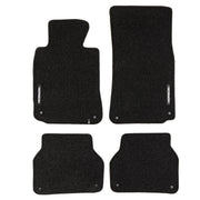 Tapis de Sol de Voiture pour BMW Série 5 E39 1995-2004 Velours Durable Noir 4Pcs